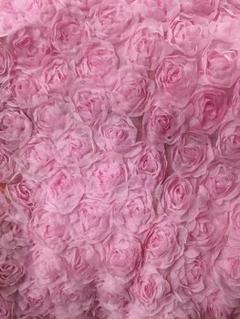 Rose antklodė Fotografijos fonas už naujagimio foto Backdrops kilimas fotostudija rožinė Satino Audinio vestuvių prop