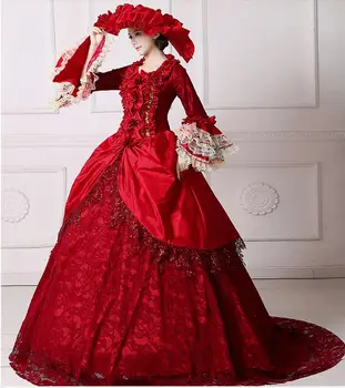 Royal Ponios Viduramžių Ir Renesanso Viktorijos Suknelės, Šampano Maskuotis Kostiumai Karalienė Kamuolys Chalatai Moterims