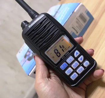 RS-36M Nešiojamą mirksi vhf mobiliojo hf transiveris radijo comunicador 5w vandeniui IP67 plūduriuoti ' n jūrų walkie talkie 70 kanalų