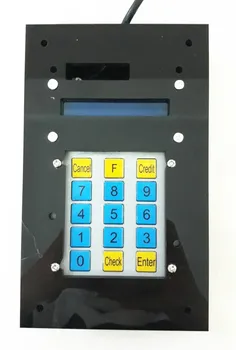 RS232 impulso signalo monetų ir banknotų kortelės rašytojas recharger už iš anksto apmokėtos kortelės, kortelių skaitytuvas, automatas