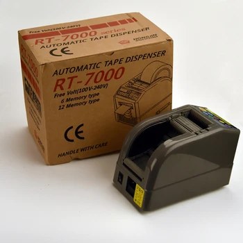 RT7000 tape dispenser mechaninė, 6-60mm pločio juosta yra 5-999mm ilgis, 100-240 V