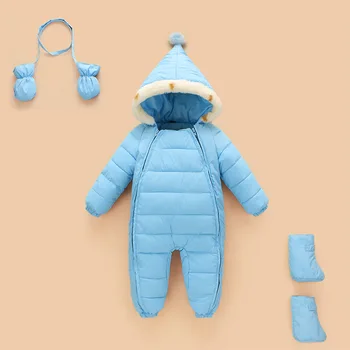 Rudenį, žiemą vaikai nuskaityti drabužius Bodysuits Sustorėjimas šiltas baby girl vieną vienetų Kūdikių Drabužiai Lipti