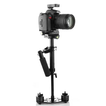 S40-S 40cm Profesionalių rankinių Stabilizatorius Steadicam vaizdo Kamera Skaitmeninė Vaizdo Kamera Canon Nikon Sony DSLR Mini Steadycam
