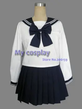Sailor Cosplay Kultūra Moterų Uniformos Kostiumas Sailor Suknelės Vienodos Drabužiai Mergaitėms Helovinas Drabužiai.