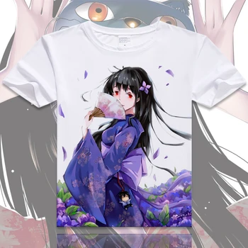 Sankarea T-shirt Anime Furuya Mero Cosplay marškinėliai Mados Vyrai Moterys Tees