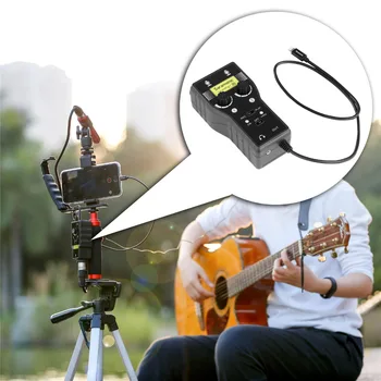 Saramonic SmartRig+ Di XLR Mikrofono ir 6.3 mm Gitara Sąsaja su Pfi Sertifikuota Lightning 