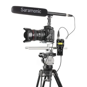Saramonic XLR/3.5 mm Profesionalus Mikrofonas Garso Maišytuvas Preamp & Gitara Sąsaja DSLR Fotoaparatas 