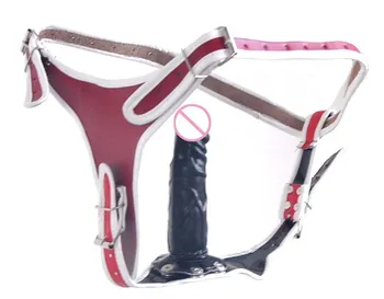Sekso Produktai Nuimamas Diržas Ant dildo moterų Strapon Tris Dildo dirželis ant analinis dildo lesbiečių sekso žaislas, dirželis ant kištuko už porą