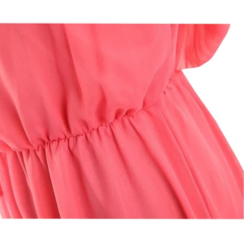Seksualus Rankovių Bohemijos Suknelė iki 2017 m. Vasaros Šalis Vakare Paplūdimio Šifono Maxi Suknelė Moterims, Elegantiškas, Kietas Ilga Suknelė Vestidos AB188