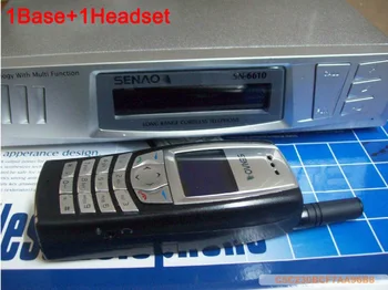 SENAO SN-6610 ilgais nuotoliais belaidžiu telefonu 1 bazės palaikymo 9 papildomas ragelis Dvipusį, Domofonas