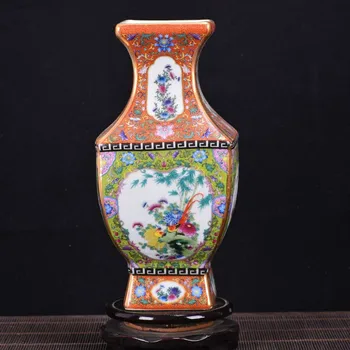 Senovinių Karališkosios Kinų Porceliano Vazos, Dekoratyvinės Gėlių Vaza, Vestuvių Dekoravimas Puodą Jingdezhen Porceliano Vaza Kalėdų Dovana