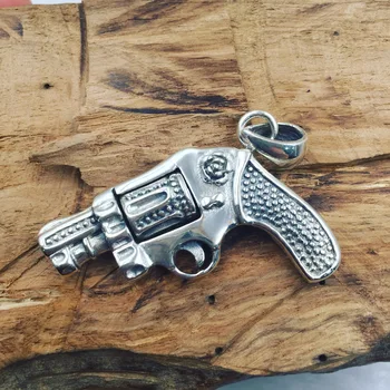 Senovės Tajų S925 Sterlingas sidabro Sidabro revolver Sidabro Pakabukas sukasi asmenybės sidabras juvelyrika fabrikas tiesiogiai
