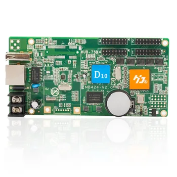 Shenzhen HD - D10 led modulis kontrolės kortelė 4 * HUB75 asinchroninio duomenų sąsaja 
