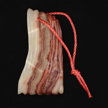 Shi Caixia natūralaus akmens Pilvo kiaulienos šoninė akmens mėsos akmens papuošalai mėgstamiausių zrs06