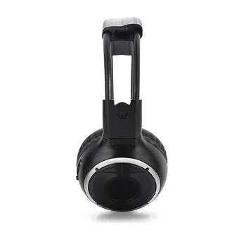 Silent Disco visos sistemos juoda lankstymo belaidės ausinės - Ramioje Klub Šalies Pluoštas (50 Ausines + 3 Siųstuvai)