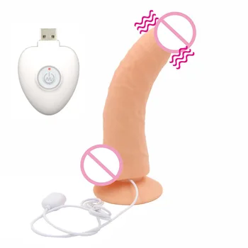 Siurbtukas Didelis Vibratorių Vibratoriai Moterims Didžiulis Dildo Realistiškas Penis Penis Įkrovimo Valdiklis, Sekso Žaislai, Moters Sekso Parduotuvė