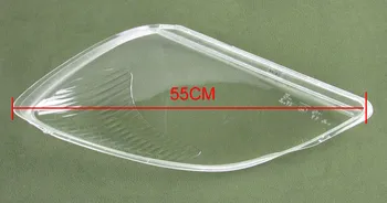 Skaidrus umbra umbra priekinių Žibintų korpuso priekinio žibinto stiklo objektyvo dangtelis Chery Tiggo 2005-2009 1pcs