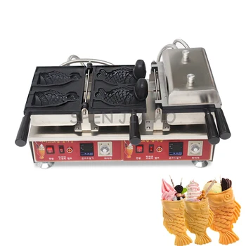 Skaitmeninis displėjus, elektros, šilumos atidaryti snapper žuvų deginimo mašina komercinė ledų snapper duonos mašina 110/220V 1PC