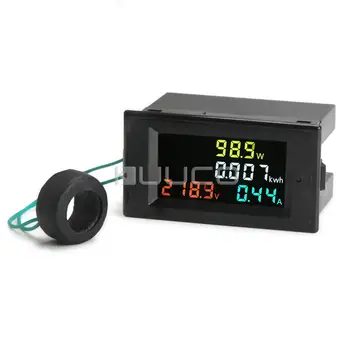 Skaitmeninis Testeris 4in1 AC Voltmeter/Ammeter/Power Metras/Energijos Skaitiklis Daugiafunkcį Stebėti Metras/Multimetras + Srovės Transformatoriaus