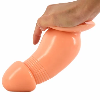 Skersmuo 7cm didžiulis analinis kaištis Grybo galva analinio sekso žaislus butt plug 3 spalvų pasirinkti analinis kaištis suaugusiųjų sekso žaislais vyrams gėjų sekso žaislai