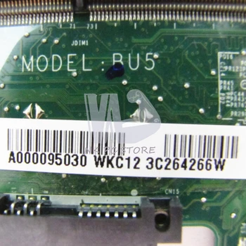 Skirtas Toshiba Satellite L730 L735 Nešiojamas plokštė DABU5MB18A0 A00095030 HM65 GMA HD DDR3 Visiškai išbandytas