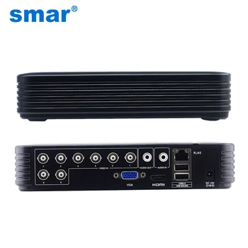Smar Mini DVR 8CH 1080N AHD DVR H.264 Network Video Recorder Hybrid DVR HD Recorder For Security Camera Onvif XMEYE P2P 5 in 1