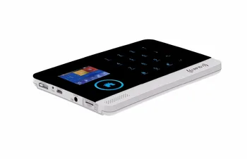 SmartYIBA Touch Klaviatūra Wifi, GSM, GPRS Home Security prancūzų ispanų lenkų Italija Balso Įsilaužimo Signalizacijos Sistemos, RFID Gaisro Dūmų Jutiklis