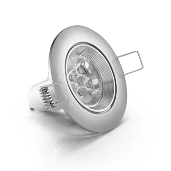 Smėlio Nikelio, Aliuminio LED Lubų Lempos Laikiklis GU10/ MR16 Apšvietimo, Lubų Vietoje Šviesos diodų (LED/Prožektoriai, Lempos, Šviestuvai