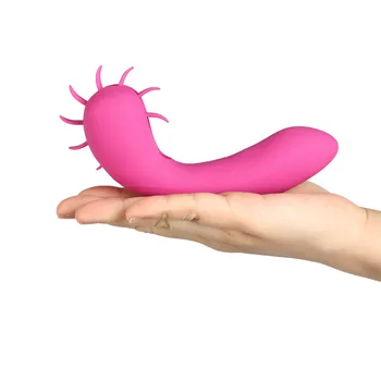 Soft Silicone Roller Massager Nipple Clitoris Stimulation Vibrator Female Masturbation G-spot Vibrator Oral Sex Toys for Women