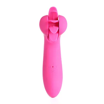 Soft Silicone Roller Massager Nipple Clitoris Stimulation Vibrator Female Masturbation G-spot Vibrator Oral Sex Toys for Women