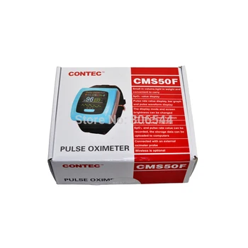 Spalvų OLED Riešo Piršto Pulse Oximeter su Programinė įranga - Spo2 Stebėti