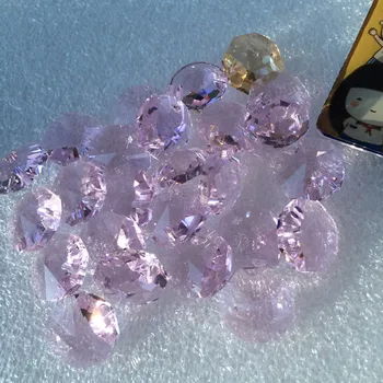 Specialios pardavimo 2000PCS/daug,kaip 14mm Violetinė crystal stiklo Aštuoniakampis karoliukai 