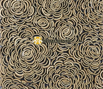 Specialių unikalaus dizaino bambuko meno mozaikos plytelės bambuko skydelis gražus gougers meno mozaikos plytelės nemokamas pristatymas