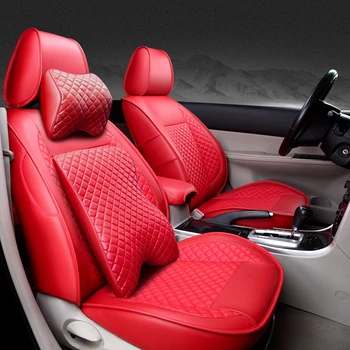 Specialus Aukštos kokybės Odos, automobilių sėdynės padengti geely Visi Modeliai emgrand EC715 EC718 EB7 EC8 raktų auto lipdukai