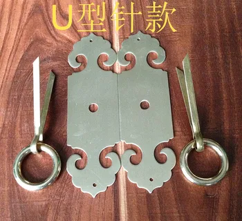 Specialus pasiūlymas Kinijos antikvariniai baldai, Ming ir Čing Dinastijų vario detalės vario vario rankena kabineto durų spinta bo