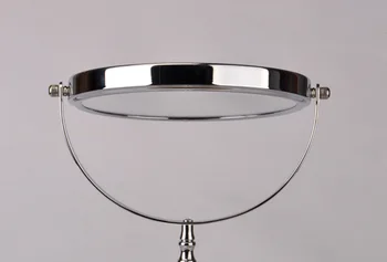 SpringQuan Naujas 8 colių Kosmetikos veidrodį darbalaukio Europos didelis metalo veidrodėliai 2-Veido Hd anti-rūko mirror3x 5x 7x 10 x didinimo