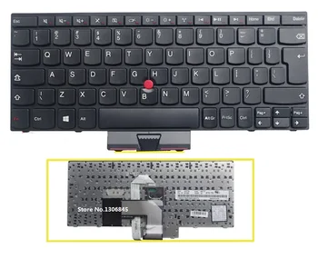 SSEA Naujas US Klaviatūra Lenovo, IBM, E11 E12 E120 E125 E220S S220 X131 X121E X130E nešiojamas juoda klaviatūra