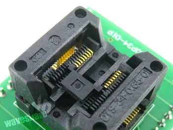 SSOP16 Į DIP16 # TSSOP16 Enplas IC Programavimo Adapteris Bandymo Burn-in Lizdas SSOP16 Paketo 0,65 mm Žingsnio