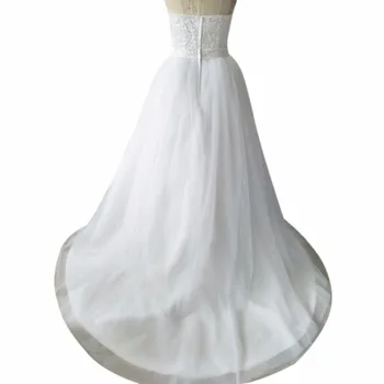 STABDŽIŲ Aukštos klasės prabangių vestuvių suknelė brangioji kamuolys suknelė jojo de soiree Mariee Vestidos de Noiva kristalų princesė nuotakos suknelė