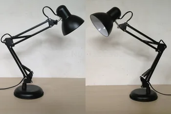Stalo Lempos LED Įrašą Lankstymo studijų darbo stalo šviesos rungtynių Ilgos Rankos Sulankstymo Led Įrašą Lempos 3 spalvų pasirinkimo 110-240V