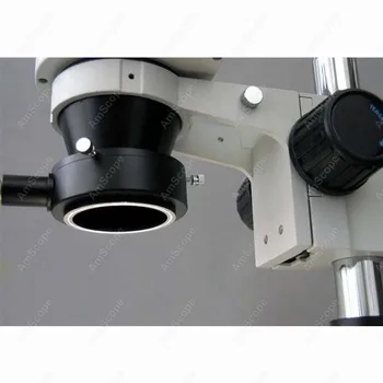 Stereo, Zoom Mikroskopu--AmScope Prekių 3.35 X-45X Stereo, Zoom Mikroskopą ant Strėlės w/ Optinio Pluošto Šviesos Žiedas