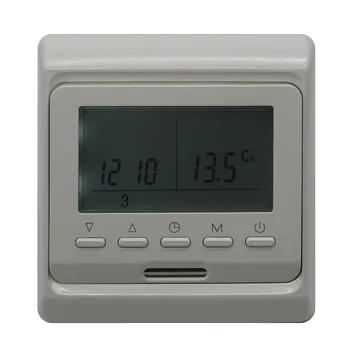 Su šildymo jutiklis Programuojamas termostatas Elektros Skaitmeninis Grindų Šildymo Kambario Oro Šiltas Valdytojas temperatūros reguliatorius