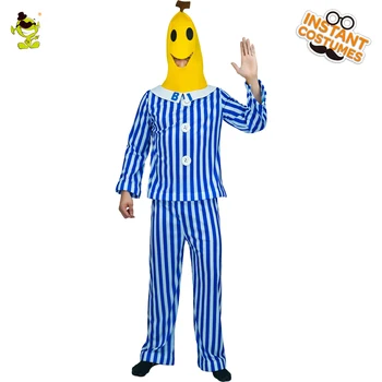 Suaugusiųjų Unisex Serga Bananų Kostiumas Serga Bananų Vaidmenų Žaidimą Išgalvotas Suknelė Už Šalis Maskuotis Komplektai