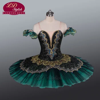 Suaugusiųjų Žalia Baleto Mdc Veiklos Profesionali Klasikinio Baleto Tutus Merginos Blynas Tutu LD0014