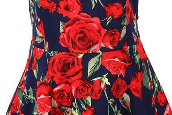 Suknelė internete retro įkvėpė UK suknelė gėlių naujovė drabužių xxxl 50 s rockabilly pinup varčios femme skraiste kleidung nemokamas pristatymas