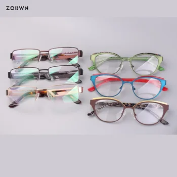Sumaišykite Didmeninės prekybos aukštos kokybės metalo akinius Moterims, akinių Rėmeliai Oculos de grau femininos skaitymo akiniai trumparegystė rėmo gafas