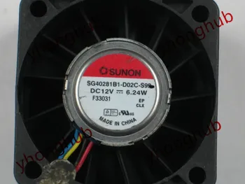 SUNON SG40281B1-D02C-S99 DC 12V 6.24 W 40x40x28mm Serverio Aikštėje ventiliatorius