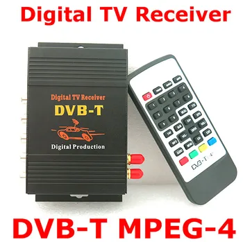 Super Spręsti Automobilių Auto DVB-T MPEG4 Dual Tuner HD Judriojo Skaitmeninio TV Imtuvo Langelį Europoje Car Dvd GPS Automobilių Mpeg2 Dvi 2 TV Imtuvas