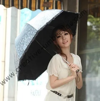 Superlight skėtis,apsaugos nuo saulės,UPF>50+,ponios'parasol,8k šonkaulių,juoda, sidabro danga,kišenėje skėtis,UV apsauga,arkos jungiamąją