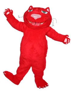 Supuvusios Ralph raudona katė Talismanas Kostiumas Suaugusiųjų Dydžio Karšto Animacinį Personažą Juoda Katė Tema Anime Cosplay Mascotte Fancy Dress Rinkiniai